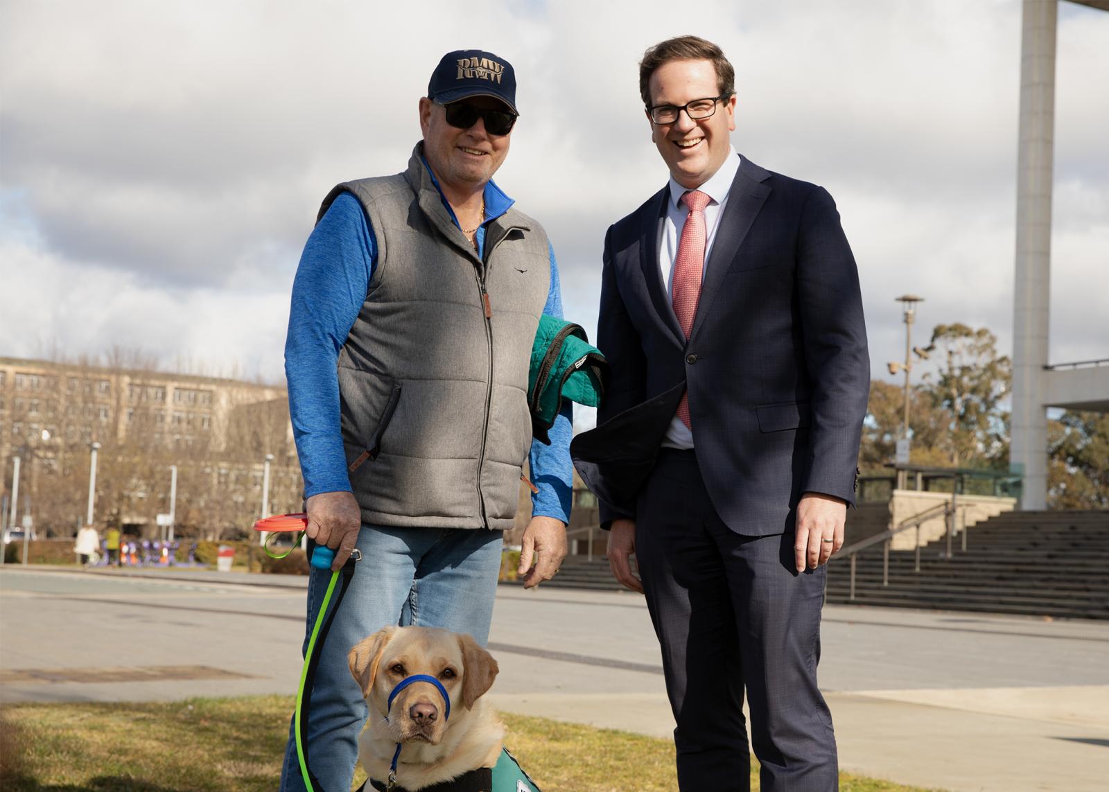 Imagery Psychiatric Assistance Dog Program Minister for Veterans